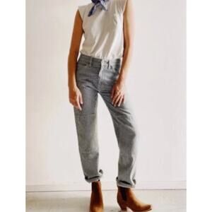 HEY GANG Sz 32 Railroad Conductor Hickory Stripe Painter Pants